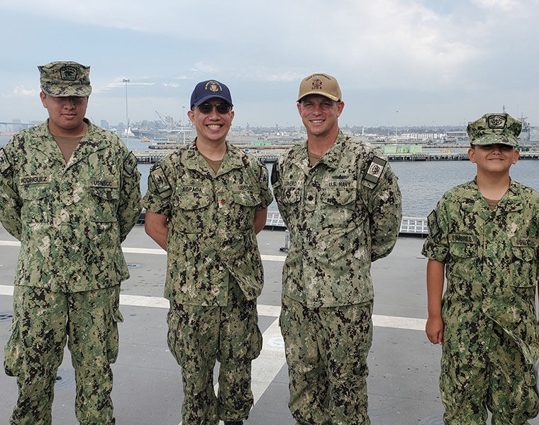 Touring The USS Coronado ...